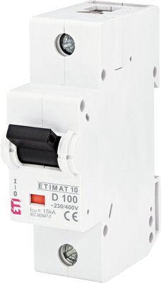 Авт. вимикач ETIMAT 10 1p C 100А (20 kA) 2131732 фото