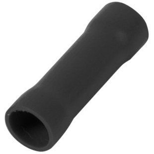 Гільза з'єднувальна ізольована e.splice.stand.rvt.5.black 4-6 кв.мм, чорна, 100шт s4036038 фото