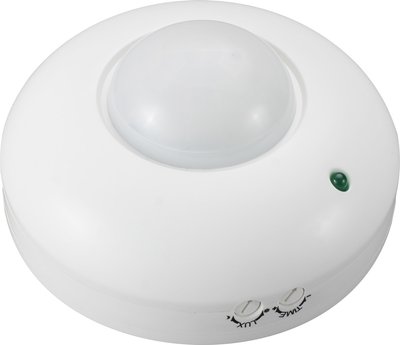 Датчик руху інфрачервоний стельовий e.sensor.pir.07.white(білий), 360°, IP20 s061001 фото