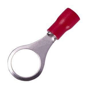 Ізольований наконечник e.terminal.stand.rv2.2.10.red 1.5-2.5 кв.мм, червоний, 100шт s1036067 фото