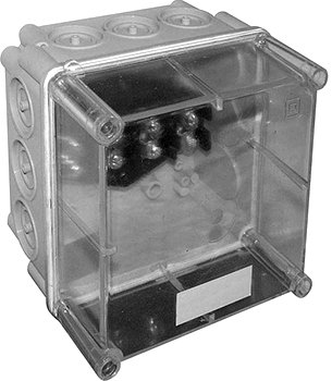 Коробка монтажна пластикова Z1 SO IP 55 з кабельними вводами (165*165*140) 9110-125 фото
