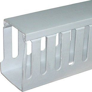 Короб пластиковий перфорований e.trunking.perf.stand.25.65, 25х65мм, 2м s13033013 фото