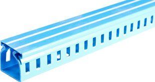 Короб пластиковий перфорований e.trunking.perf.stand.40.40, 40х40мм, блакитний 2м s13033020 фото