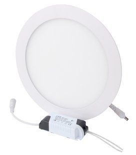 Светильник светодиодных встроек. e.LED.MP.Round.R.24.4500, круг, 24Вт, 4500К, 1680Лм l0860020 фото