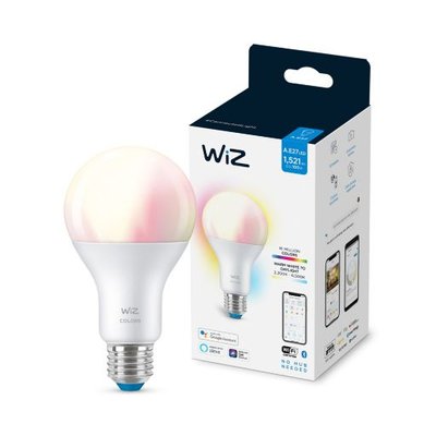 Розумна лампочка WIZ Smart LED Wi-Fi A60 E27 WiZ60 DW F White 810 lm 2700 K 9 W (WZE20026011) WZE20026011 фото