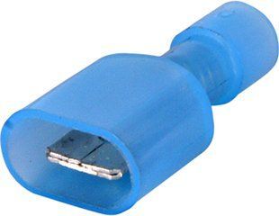 Наконечник-з'єднувач ізольований серії FN e.terminal.stand.mdfn2.250.blue (fn.m.1,5.2,5) 1,5-2,5 кв.мм "папа", 100шт s4039004 фото