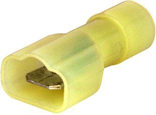Наконечник-з'єднувач ізольований серії FN e.terminal.stand.mdfn5.5.250.yellow (fn.m.4.6) 4-6 кв.мм "папа", 100шт s4039005 фото