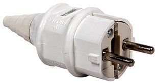 Силова вилка переносна e.plug.pro.2.16, 2п., 220В, 16А (012) p011010 фото