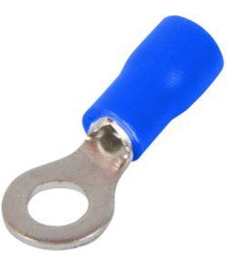 Ізольований наконечник e.terminal.stand.rv2.2.6.blue 1.5-2.5 кв.мм, синій, 100шт s1036032 фото