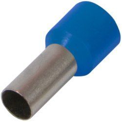 Ізольований наконечник втулковий e.terminal.stand.e4009.blue 4,0 кв.мм, синій, 100шт s3036039 фото