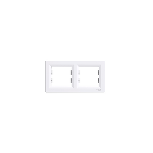 Рамка 2-постова горізонтальна Shneider-Electric Asfora білий EPH5800221 EPH5800221 фото