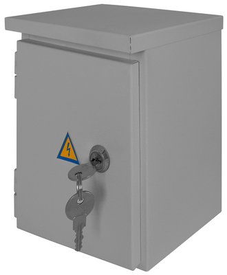 Шкаф e.mbox.stand.n.06.z металлический, под 6мод., герметичный IP54, навесной, с замком s0100128 фото