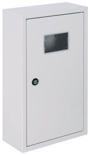Корпус обліку металевий e.mbox.pro.n.f3.12 IP31 навісний під 3ф лічильник, 12 модулів p0100222 фото