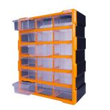 Органайзер пластиковий, e.toolbox.pro.23, 22" 40-секційний 497х157х250мм t011024 фото