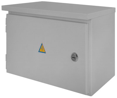 Шафа e.mbox.stand.n.15.z металева, під 15мод., герметична IP54, навісна, з замком s0100130 фото