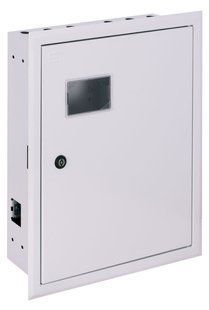 Корпус обліку металевий e.mbox.pro.w.f3.27 IP31 вбудований під 3ф лічильник, 27 модулів p0100227 фото