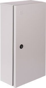 Корпус обліку металевий e.mbox.pro.n.f3.9 IP54 навісний під 3ф лічильник, 9 мод. , з внутр.дверцятам p0100225 фото