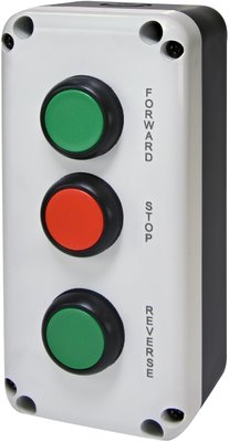 Кнопковий пост 3-модул. ESB3-V6 (Standart, "FORWARD/STOP/REVERSE", зелен./червон./зелен.) 4771629 фото