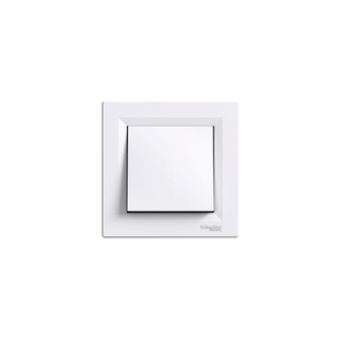 Вимикач кнопковий 1-кл. Shneider-Electric Asfora білий EPH0700121 EPH0700121 фото