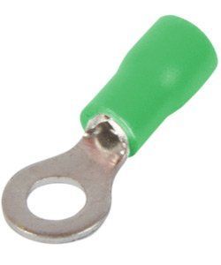 Ізольований наконечник e.terminal.stand.rv1.1,25.4.green 0.5-1.5 кв.мм, зелений, 100шт s1036005 фото